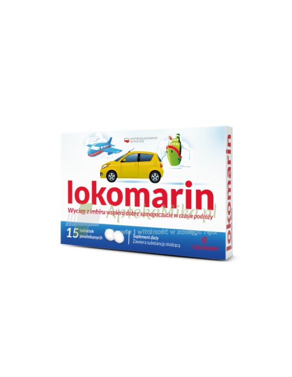 Lokomarin - 15 tabletek