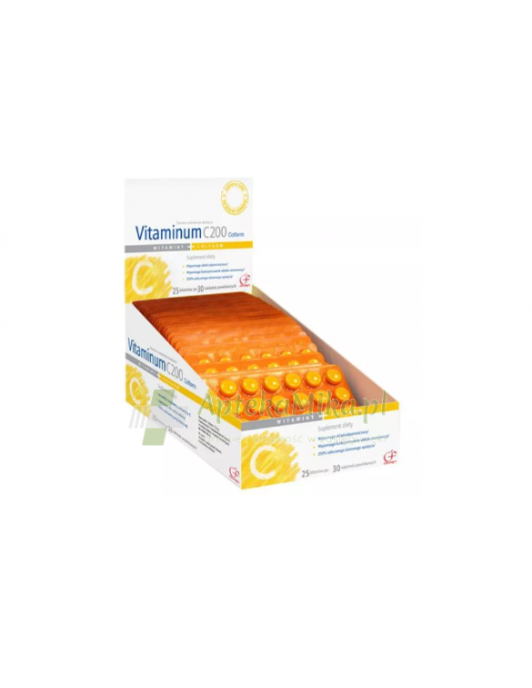 Vitaminum C Colfarm 200mg - 30 tabletek