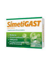 Simetigast 40 mg - 100 kapsułek - miniaturka zdjęcia produktu