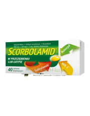 Scorbolamid 0,3g+0,005g+0,1g - 40 tabletek - zoom