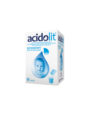 Acidolit bezsmakowy dla niemowląt - 10 saszetek