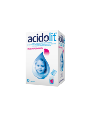 Acidolit smak malinowy - 10 saszetek - miniaturka zdjęcia produktu