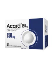 Acard 150 mg - 60 tabletek - miniaturka zdjęcia produktu
