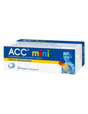 ACC mini - 20 tabletek musujących - miniaturka zdjęcia produktu