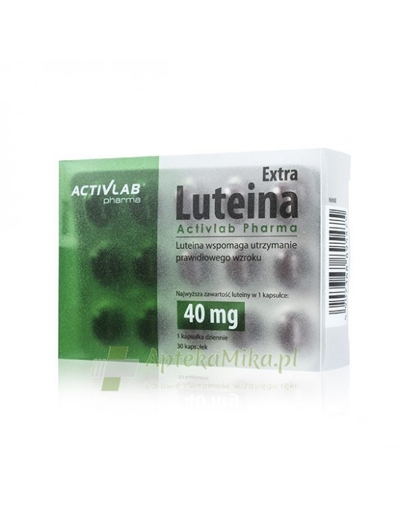 Activlab Pharma Luteina Extra - 30 kapsułek