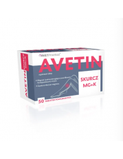 Avetin Skurcz MG+K - 50 tabletek powlekanych - miniaturka zdjęcia produktu
