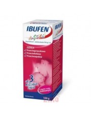 Ibufen dla dzieci zawiesina doustna o smaku malinowym 0,1 g/5ml - 100 ml