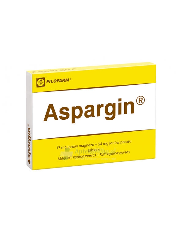 Aspargin 0,017g+0,054g - 75 tabletek