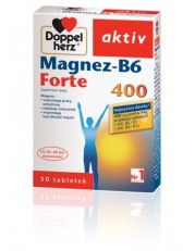 Doppelherz aktiv Magnez-B6 Forte 400 - 30 tabletek - miniaturka zdjęcia produktu