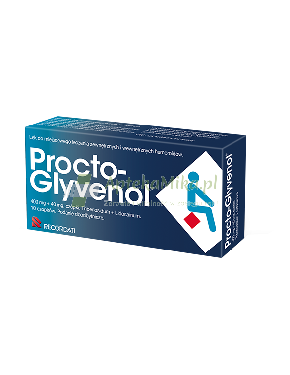 Procto-Glyvenol - 10 czopków doodbytniczych