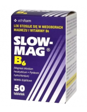 Slow-Mag B6 - 50 tabletek - miniaturka zdjęcia produktu
