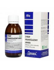 Syrop Prawoślazowy Amara - 125 g - zoom