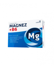 MAGNEZ + B6 - 60 tabletek - miniaturka zdjęcia produktu