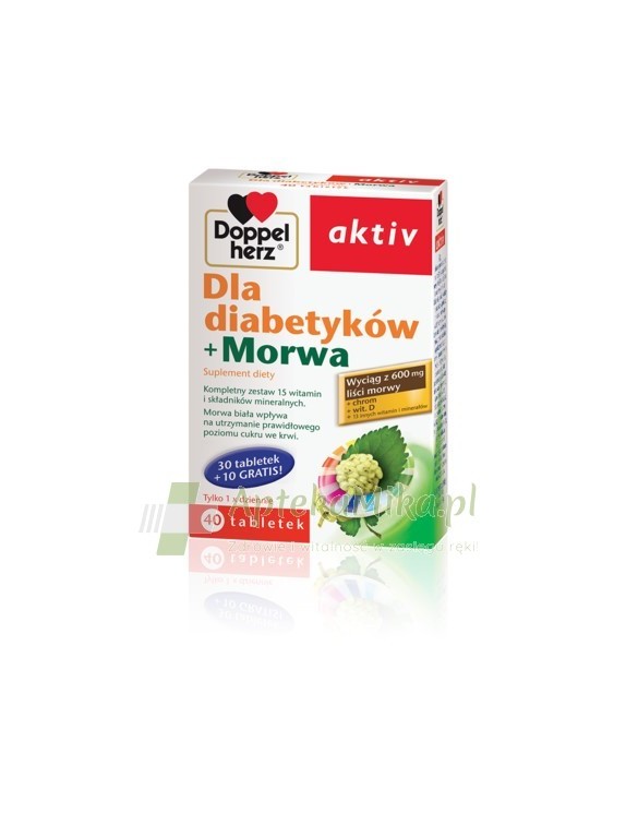 Doppelherz aktiv Dla diabetyków - 30 tabletek