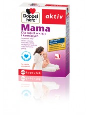 Doppelherz aktiv Mama Dla kobiet w ciąży i karmiących - 60 kapsułek - miniaturka zdjęcia produktu