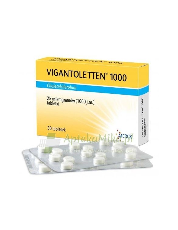 Vigantoletten 1000 j.m. - 30 tabletek