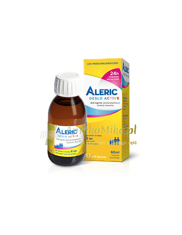Aleric Deslo Active roztwór doustny - 60 ml
