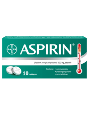 Aspirin - 10 tabletek - miniaturka zdjęcia produktu