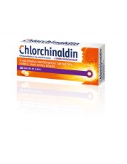 Chlorchinaldin 2 mg o smaku czarnej porzeczki - 20 tabletek do ssania - miniaturka zdjęcia produktu