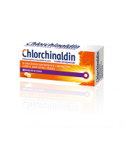 Chlorchinaldin 2 mg o smaku czarnej porzeczki - 40 tabletek do ssania - miniaturka zdjęcia produktu