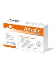 Anusir - 10 czopków doodbytniczych