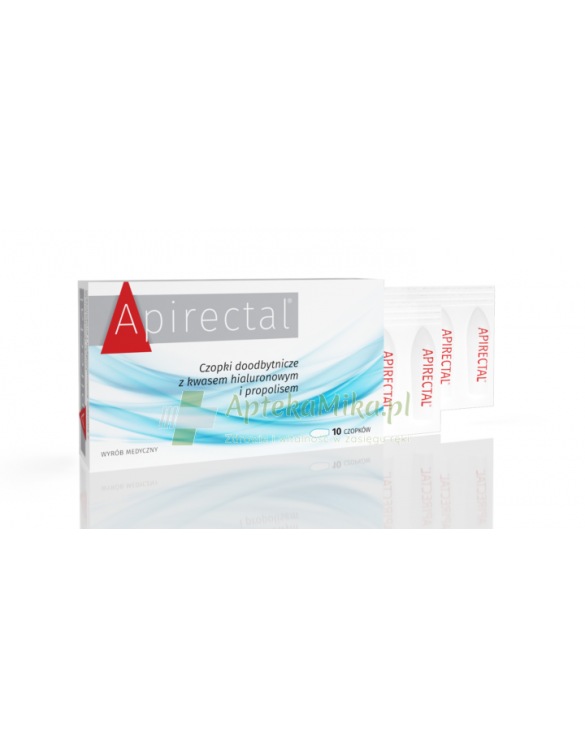 Apirectal - 10 czopków doodbytniczych