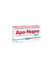 Apo-Napro Fast - 10 kapsułek