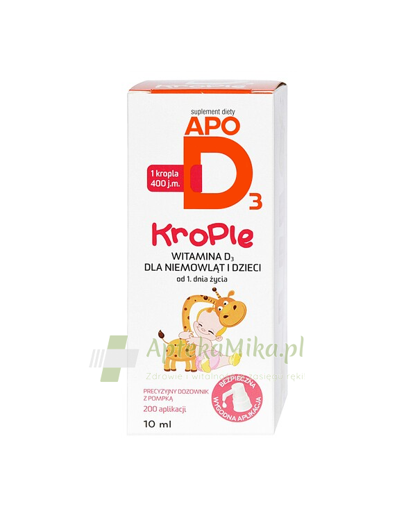 ApoD3 Krople - 10 ml