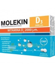 Molekin D3 2 000 j.m. - 60 tabletek - zoom