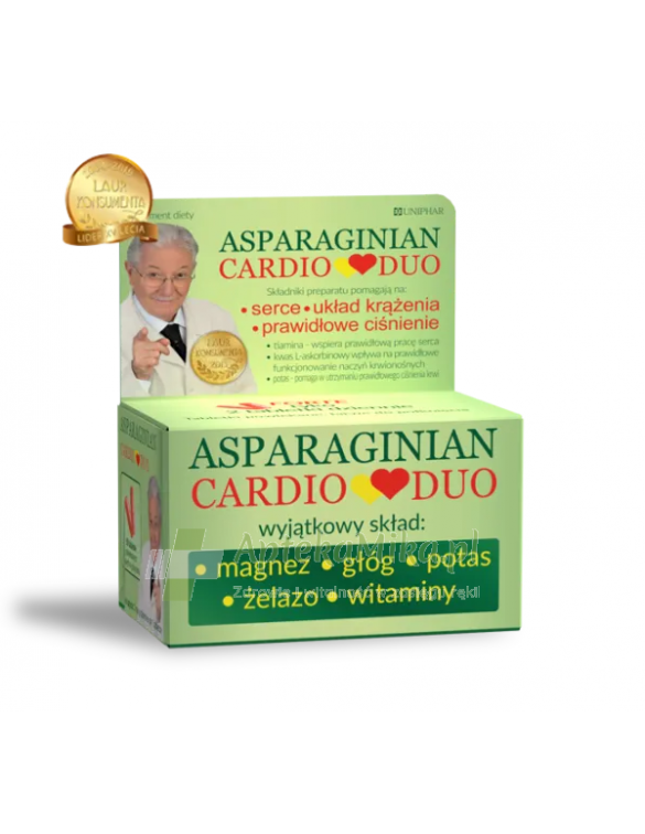 Asparaginian CardioDuo - 50 tabletek