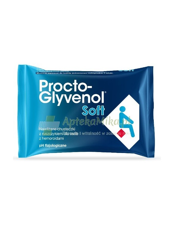 Chusteczki nawilżające Procto-Glyvenol Soft - 30 sztuk