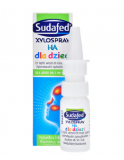 Sudafed XyloSpray HA dla dzieci aerozol do nosa - 10 ml - miniaturka zdjęcia produktu
