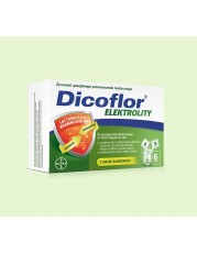 Dicoflor Elektrolity - 12 saszetek (6 porcji) - miniaturka zdjęcia produktu