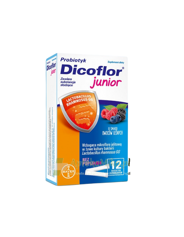 Dicoflor Junior - 12 saszetek