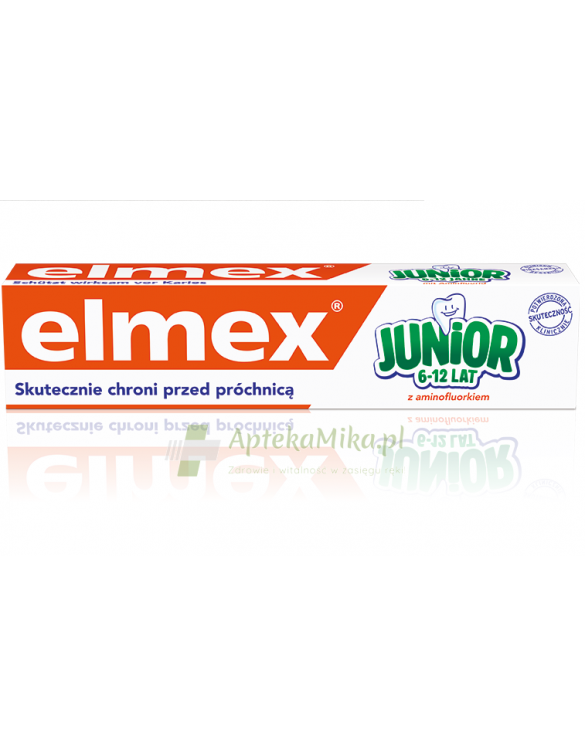 ELMEX Junior 6-12 lat pasta do zębów - 75 ml