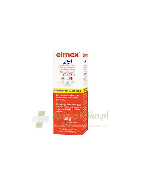 ELMEX Żel do fluoryzacji - 25 g
