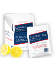 DIATHER Glukoza o smaku cytrynowym w proszku - 75 g - miniaturka zdjęcia produktu