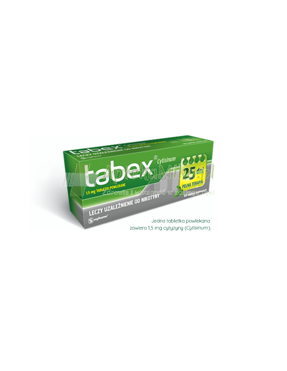 Tabex - 100 tabletek powlekanych