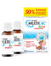 Multilac Baby krople - 2 buteleczki po 5ml - miniaturka zdjęcia produktu