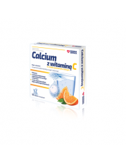 Rodzina Zdrowia Calcium z witaminą C - 12 tabletek musujących