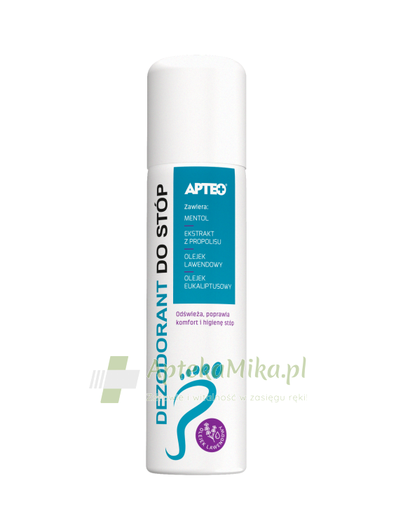 Dezodorant do stóp APTEO CARE aerozol na skórę - 150 ml