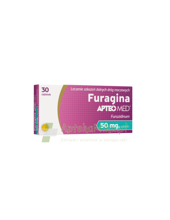 Furagina 50mg APTEO MED - 30 tabletek