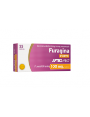 Furagina Forte Apteo Med - 15 tabletek - miniaturka zdjęcia produktu