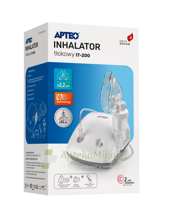 Inhalator tłokowy IT-200 APTEO CARE - 1 szt.
