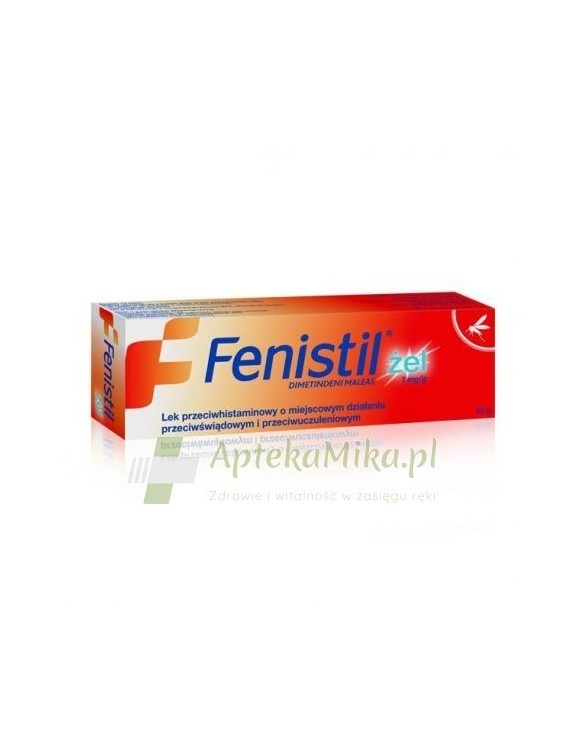 Fenistil 1 mg/g  żel - 30 g
