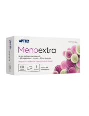 Menoextra APTEO - 60 tabletek - miniaturka zdjęcia produktu