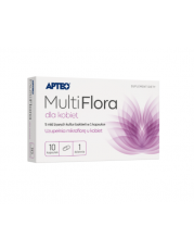 Multi Flora APTEO dla kobiet - 10 kapsułek - miniaturka zdjęcia produktu