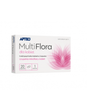 Multi Flora APTEO dla kobiet - 20 kapsułek - miniaturka zdjęcia produktu