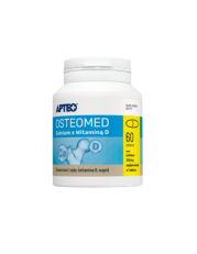 Osteomed Calcium z wit.D APTEO - 60 tabletek - miniaturka zdjęcia produktu