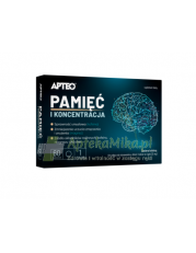 Pamięć i koncentracja APTEO - 60 tabletek - zoom